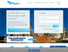 Tablet Screenshot of emailn.de